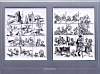 Due pagine dello storyboard della prossima avventura di Cotton Kid - zoom in